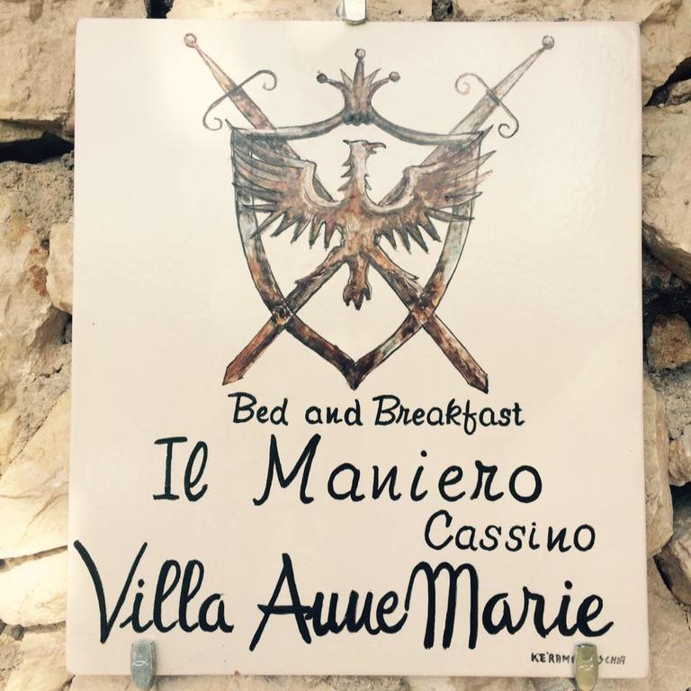 Il Maniero Bed and Breakfast Cassino Buitenkant foto